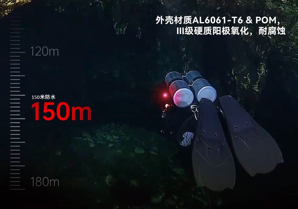 91香蕉短视频污下载OrcaTorch SD01 Pro潛水信(xìn)號燈(dēng),水(shuǐ)下潛水燈,潛水信號燈廠家,潛水燈