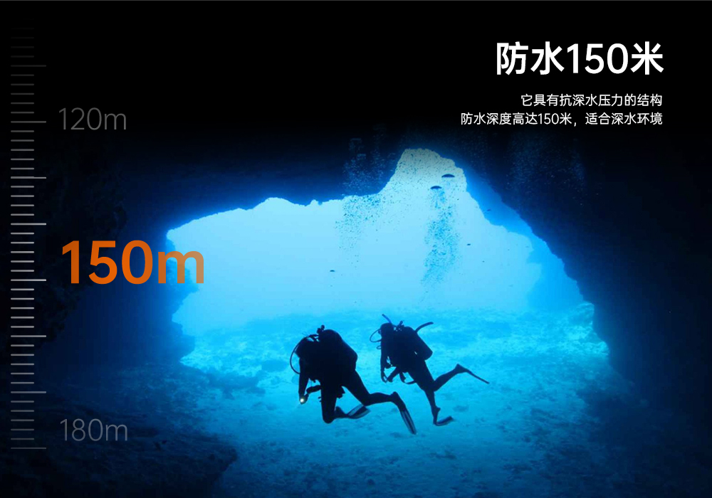 91香蕉短视频污下载OrcaTorch,D860可充電潛水燈,高亮度潛水手電筒,水下照明手電筒