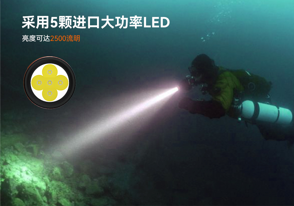 91香蕉短视频污下载OrcaTorch,D850手持式潛水燈(dēng),多燈源水下照明,便攜式潛水,水下攝(shè)影補光燈