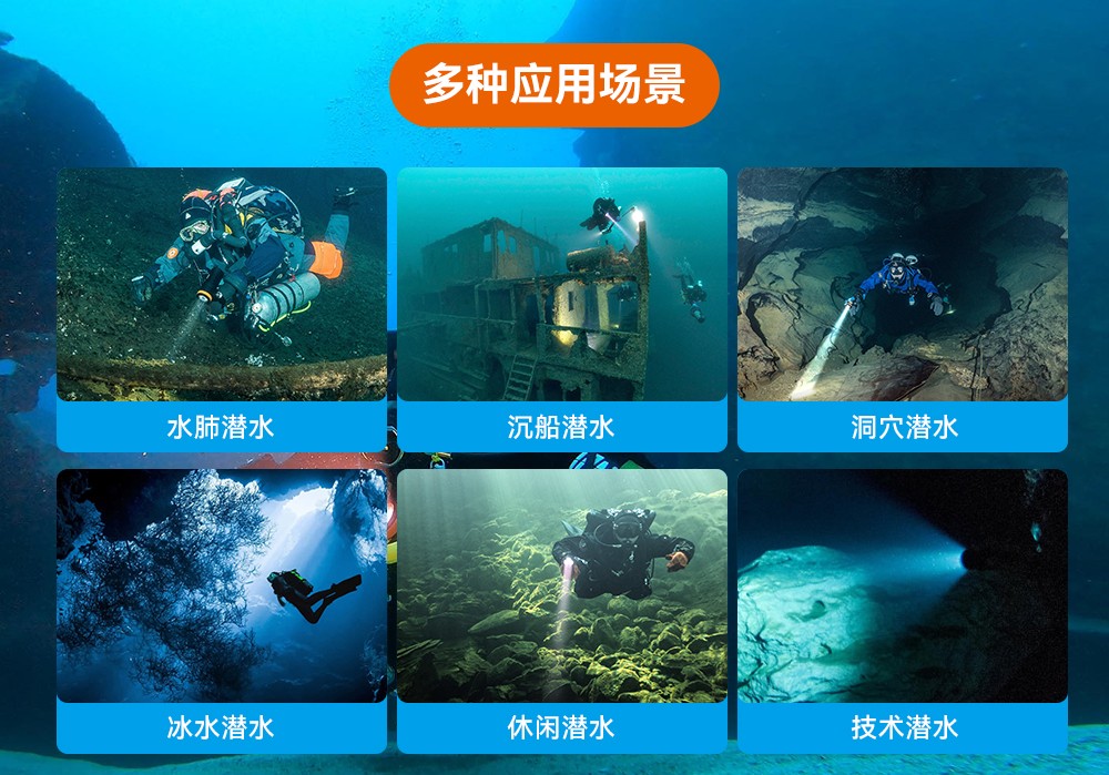 D920潛水無線主燈,水下(xià)技術主(zhǔ)燈,潛水照明(míng)燈,水(shuǐ)域救援照明,91香蕉短视频污下载OrcaTorch