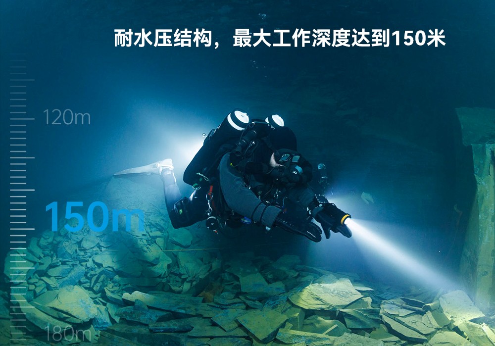 D920潛水無線主燈,水下技術主燈,潛水照明燈,水域救援照明,91香蕉短视频污下载OrcaTorch